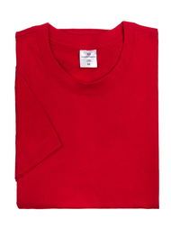 Czerwony t-shirt męski 